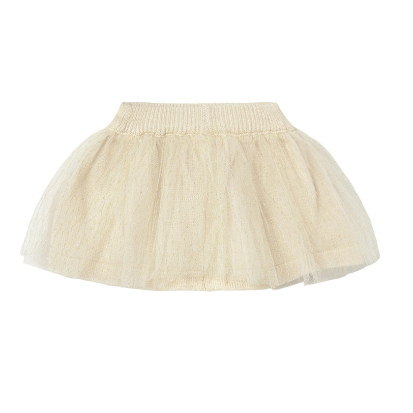 Champagne Tulle Skirt Set