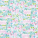 Palm Beach Two Piece Kids Pajamas