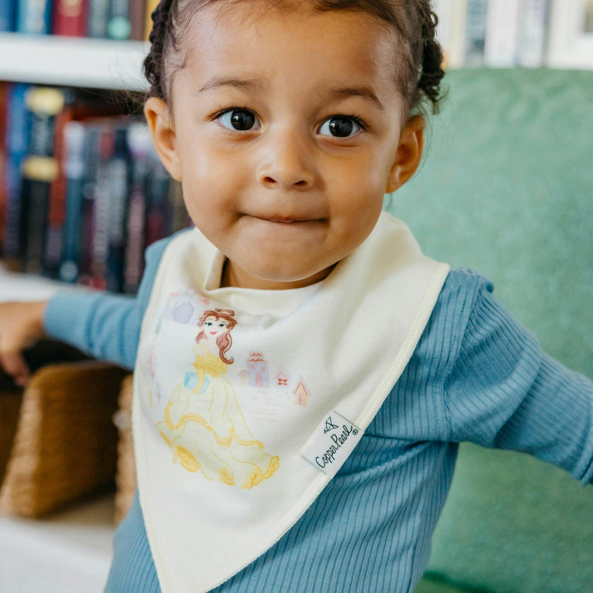 6 Pack Baby Bandana Bibs - Disney Princess