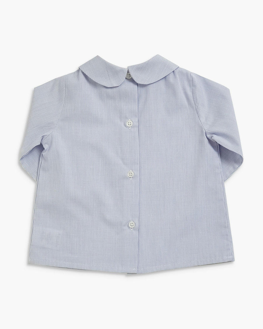 Darius Shirt Navy Minicheck