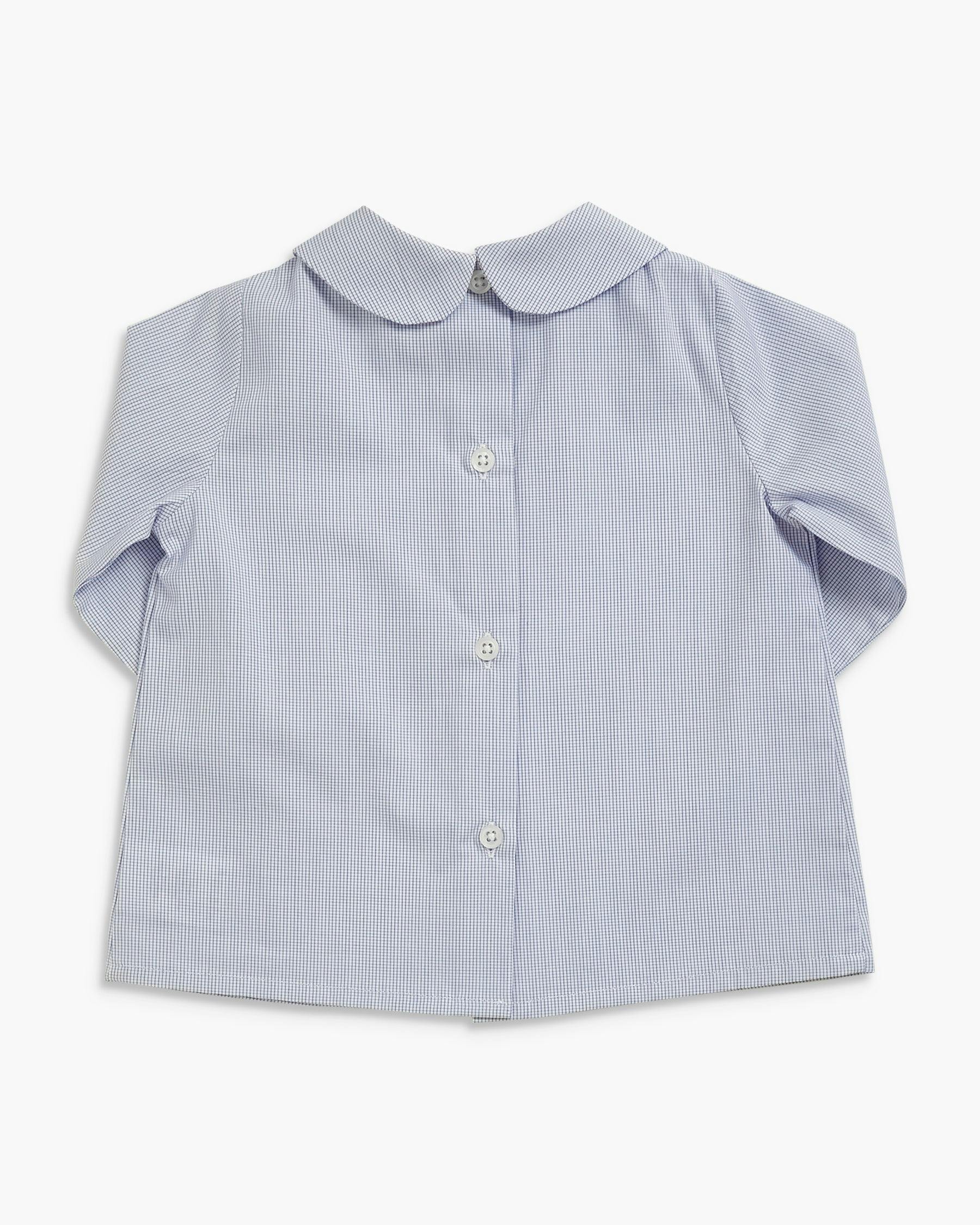Darius Shirt Navy Minicheck