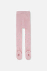Knit Tights Pale Dusty Pink