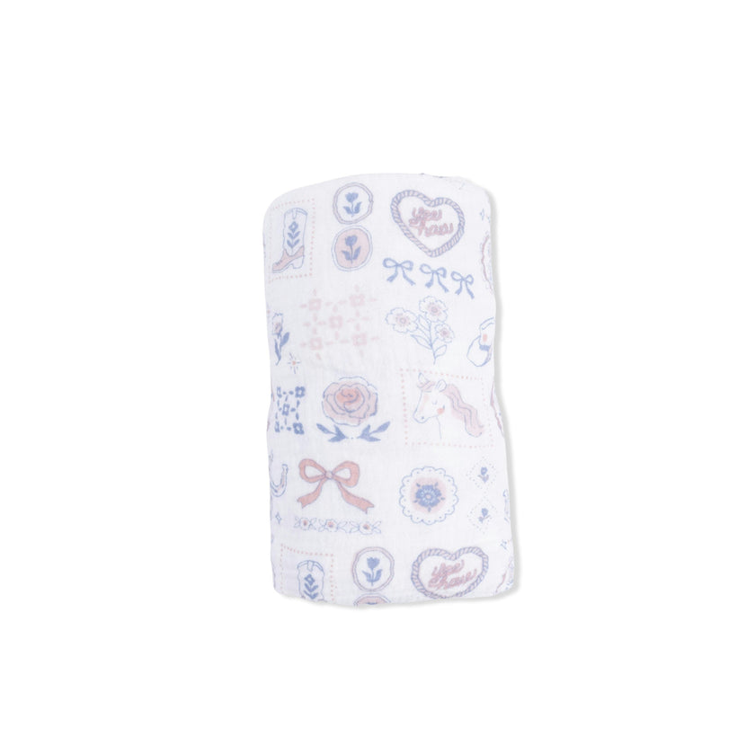 Country Western Heirlooms - Swaddle Blanket