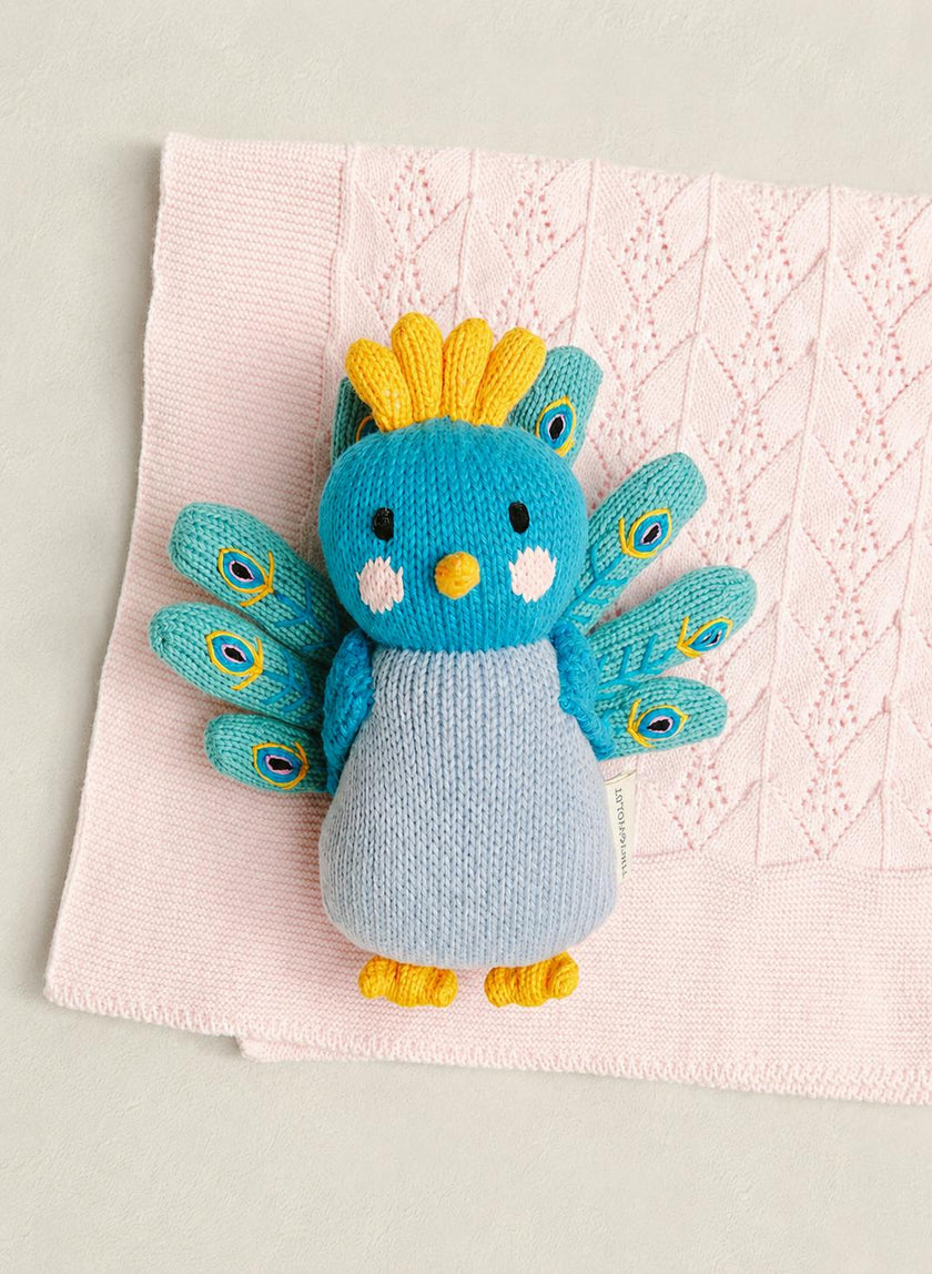 Wonder Baby Blanket and Violet the Peacock Gift Set