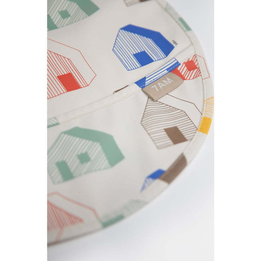 House Print Waterproof Pocket Bib