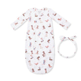 Buckarette Boots - Bundle Gown and Knot Headband
