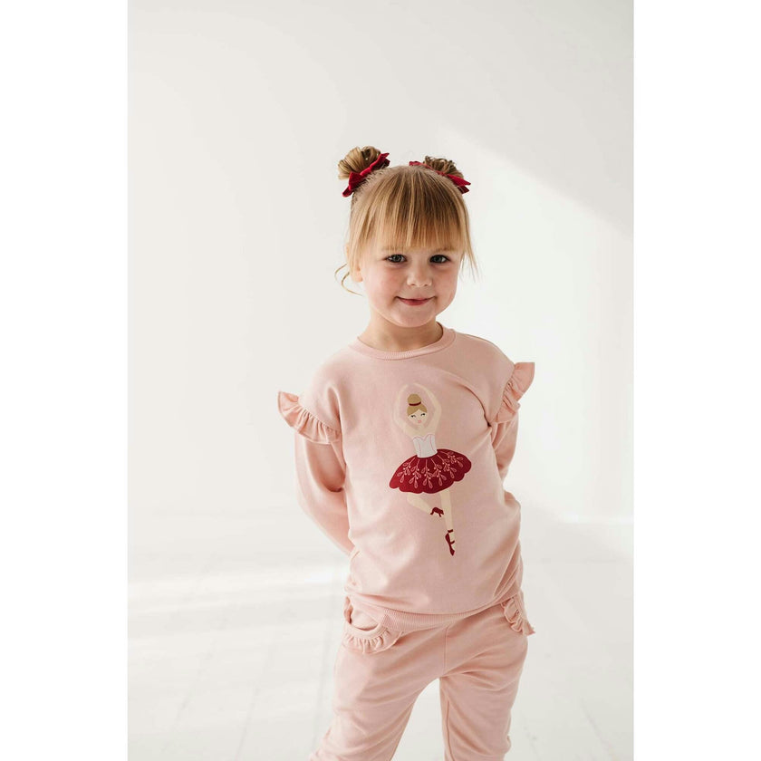 Ruffle Sweatshirt Ballerina