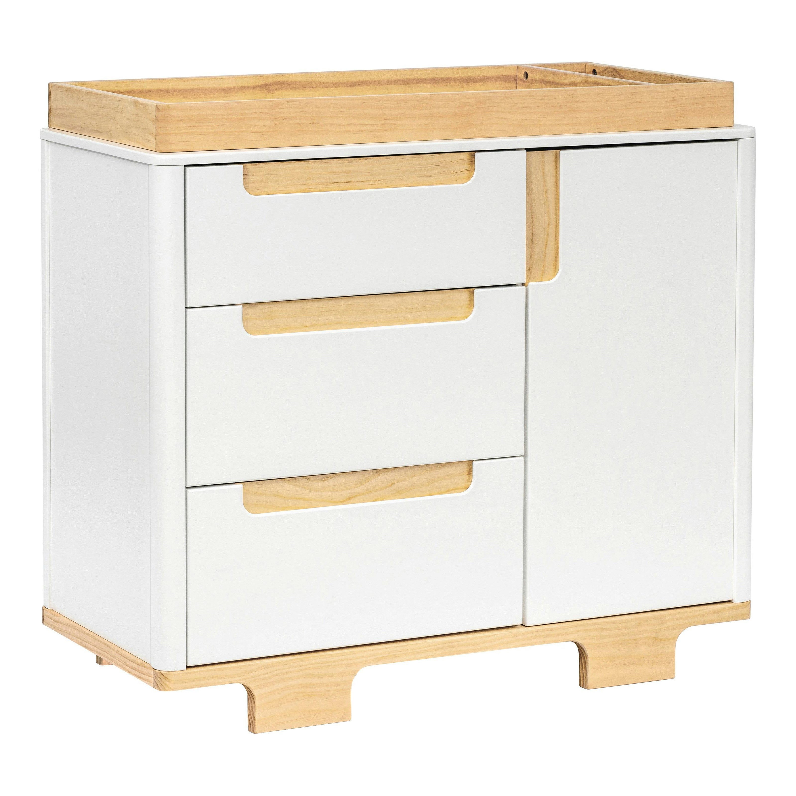 Babyletto Yuzu 3-Drawer Compact Changer Dresser with Removable Changing Tray (41