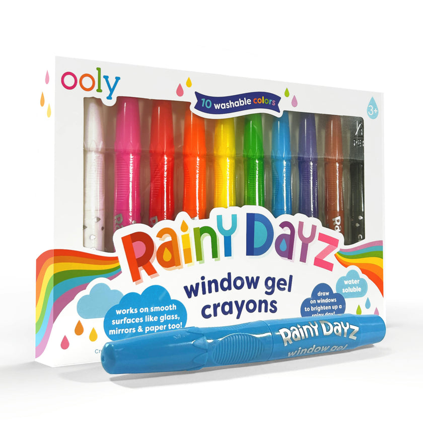 Rainy Dayz Window Watercolor Gel Crayons - Set of 10
