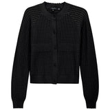 Cropped Crochet Cardigan