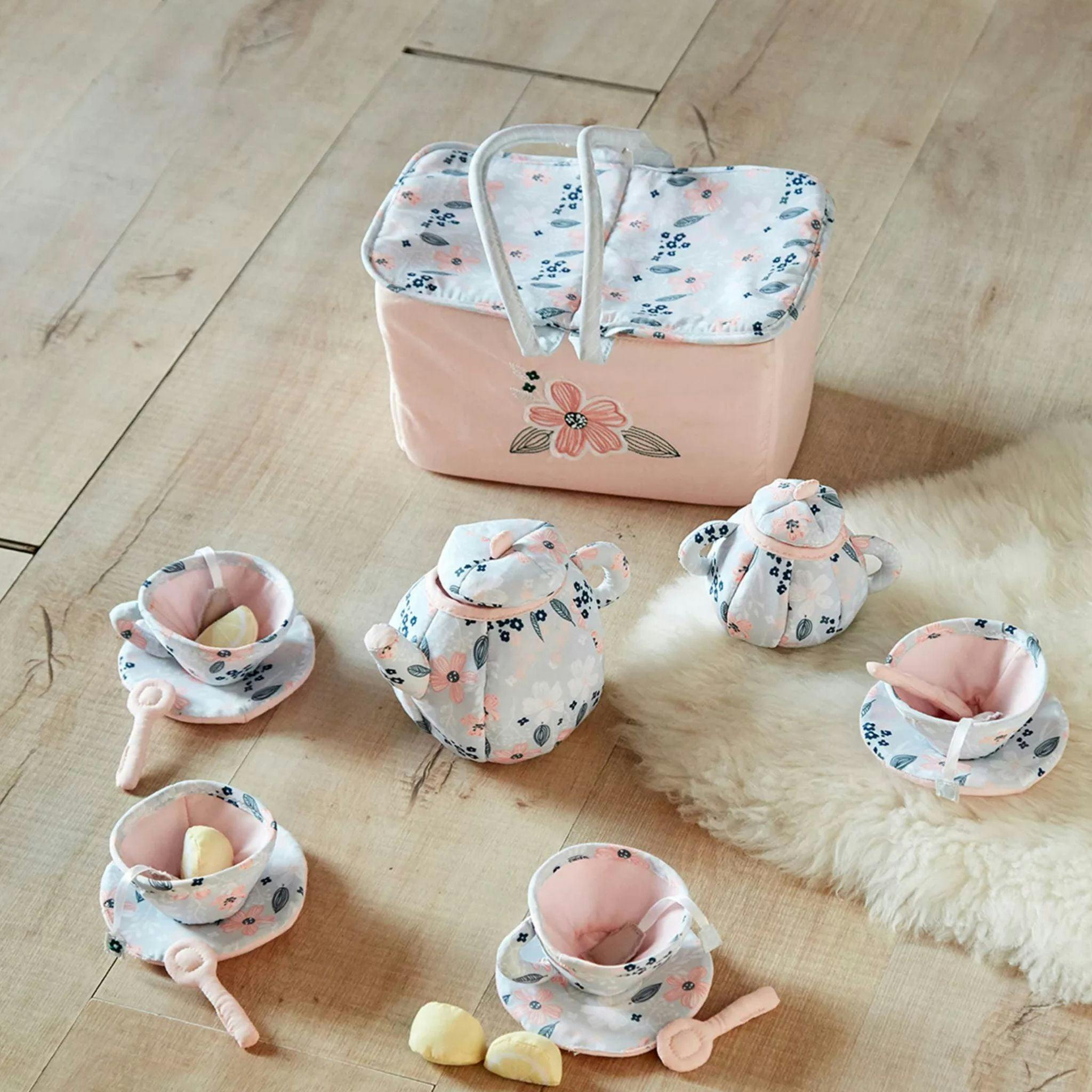 Plush Tea Set