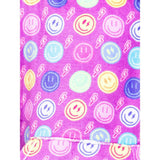 Smiley Faces Plush Robe