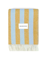 Blanket CANDY WRAP Ice Blue / Honey 4.25 x 6.5ft