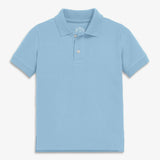 Kids short sleeve pique polo