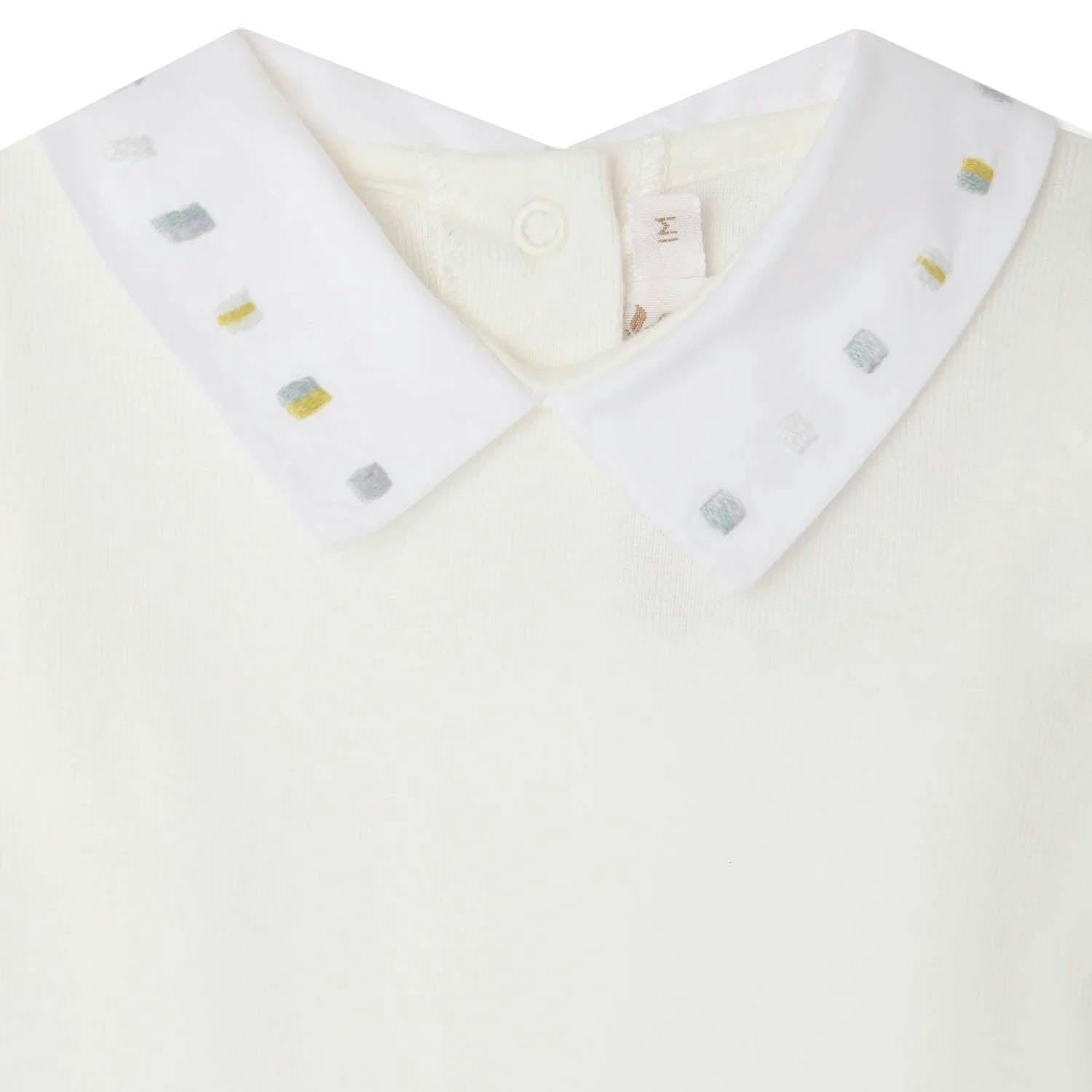 BONPOINT Julliet Bodysuit - Blanc Lait