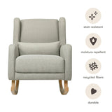 Babyletto Kai Rocker in Eco-Performance Fabric | Water Repellent & Stain Resistant