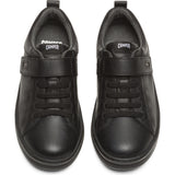 Runner Four Velcro Sneaker, Black