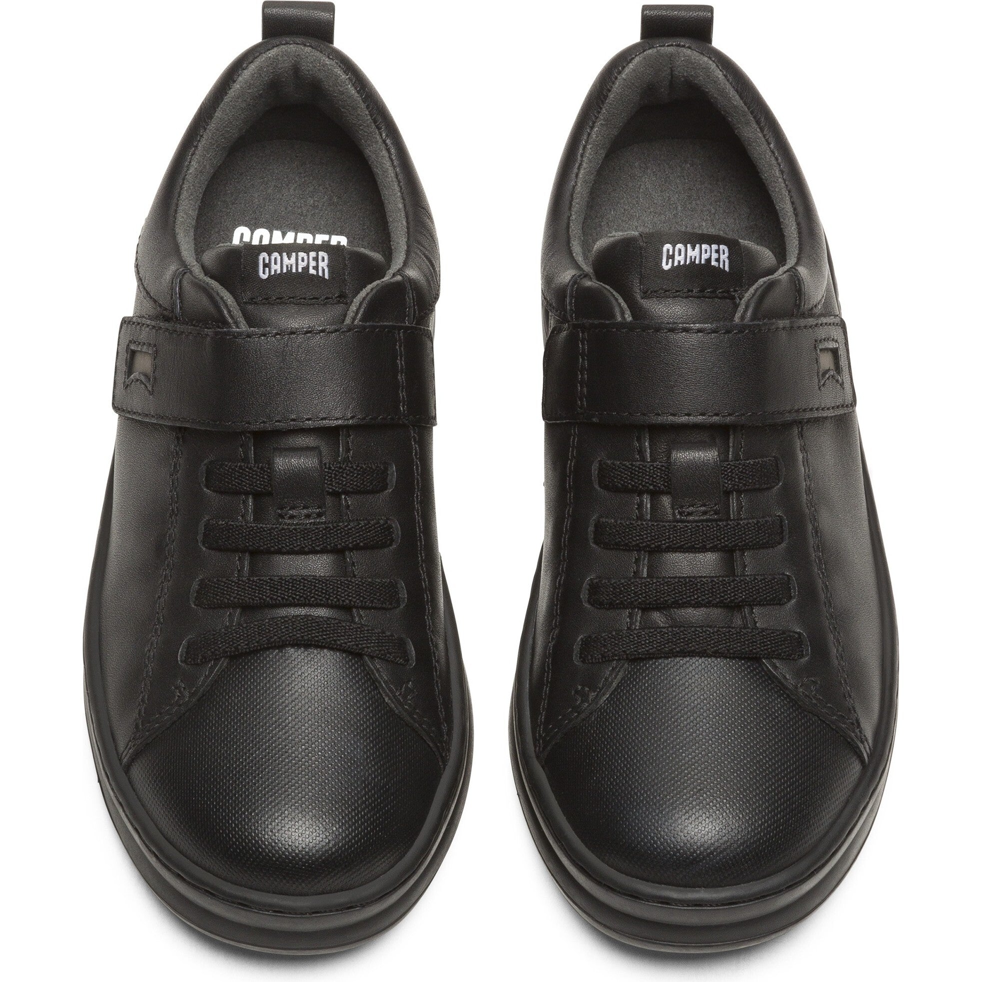 Runner Four Velcro Sneaker, Black