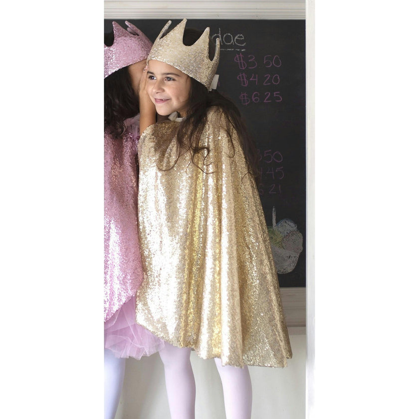 Deluxe Gold Sequins Dress Up Bundle
