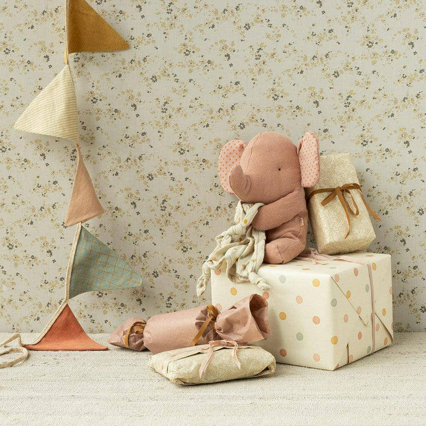 Lullaby Friends, Elephant - Old Rose