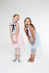 Louise (carnation pink gingham and skirt)