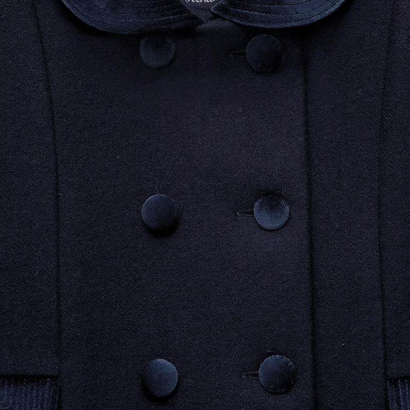 Classic Coat in Navy