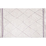 Bereber RugCycled Washable Rug, Natural