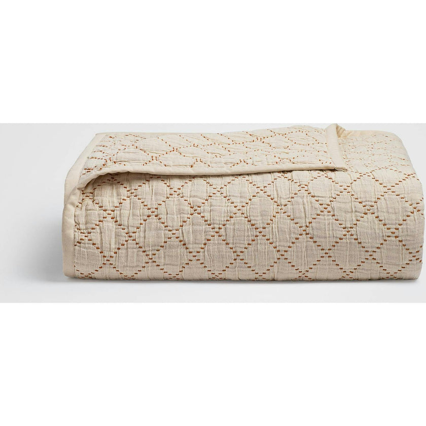 Sage Fringe Bedspread, Green