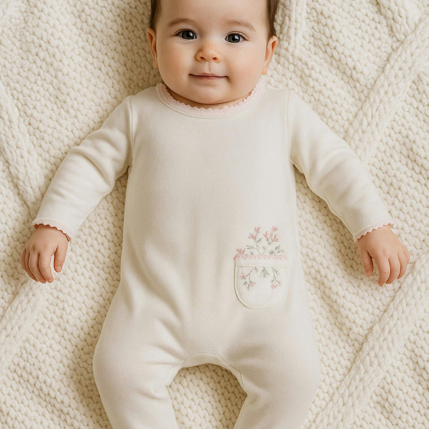 Velour Pocket Footie