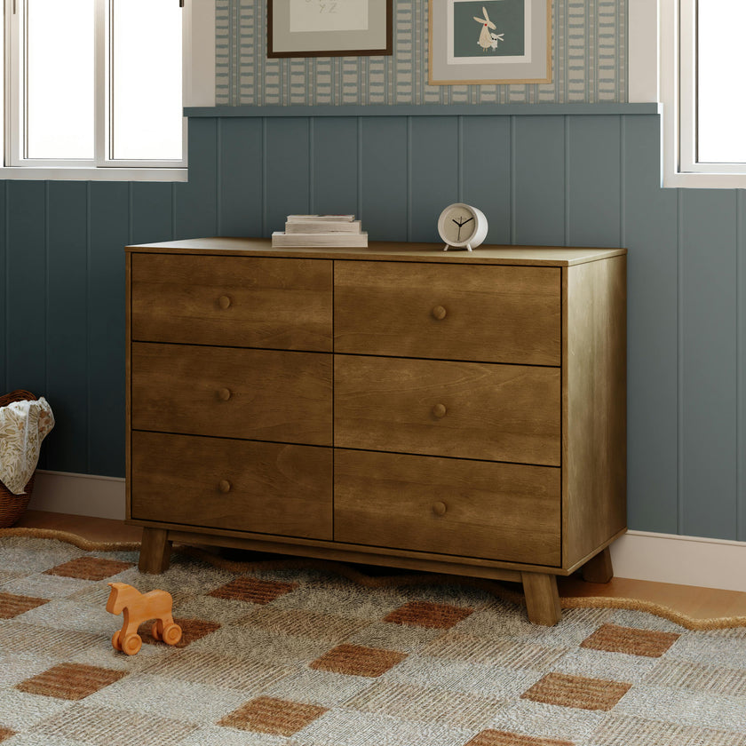 Hudson Modern 6-Drawer Assembled Dresser (48")