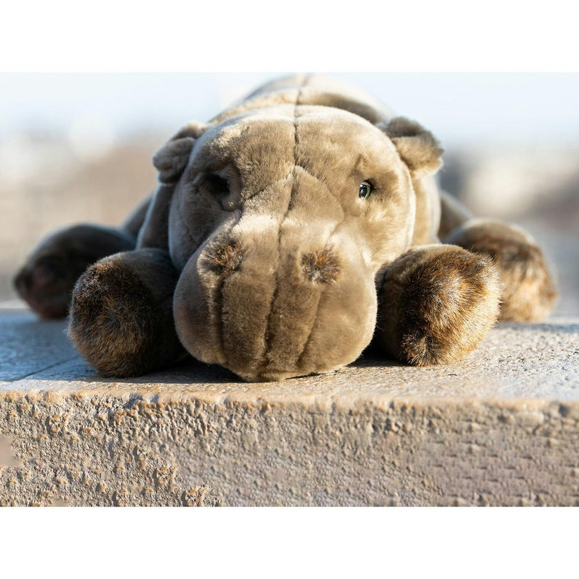 LA PELUCHERIE My Hippo Edgar - Large Laying 50cm