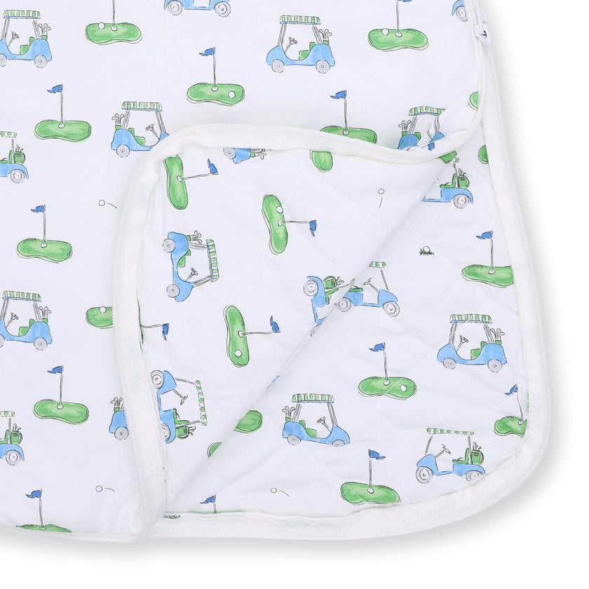Golf Carts Blue - Sleep Bag