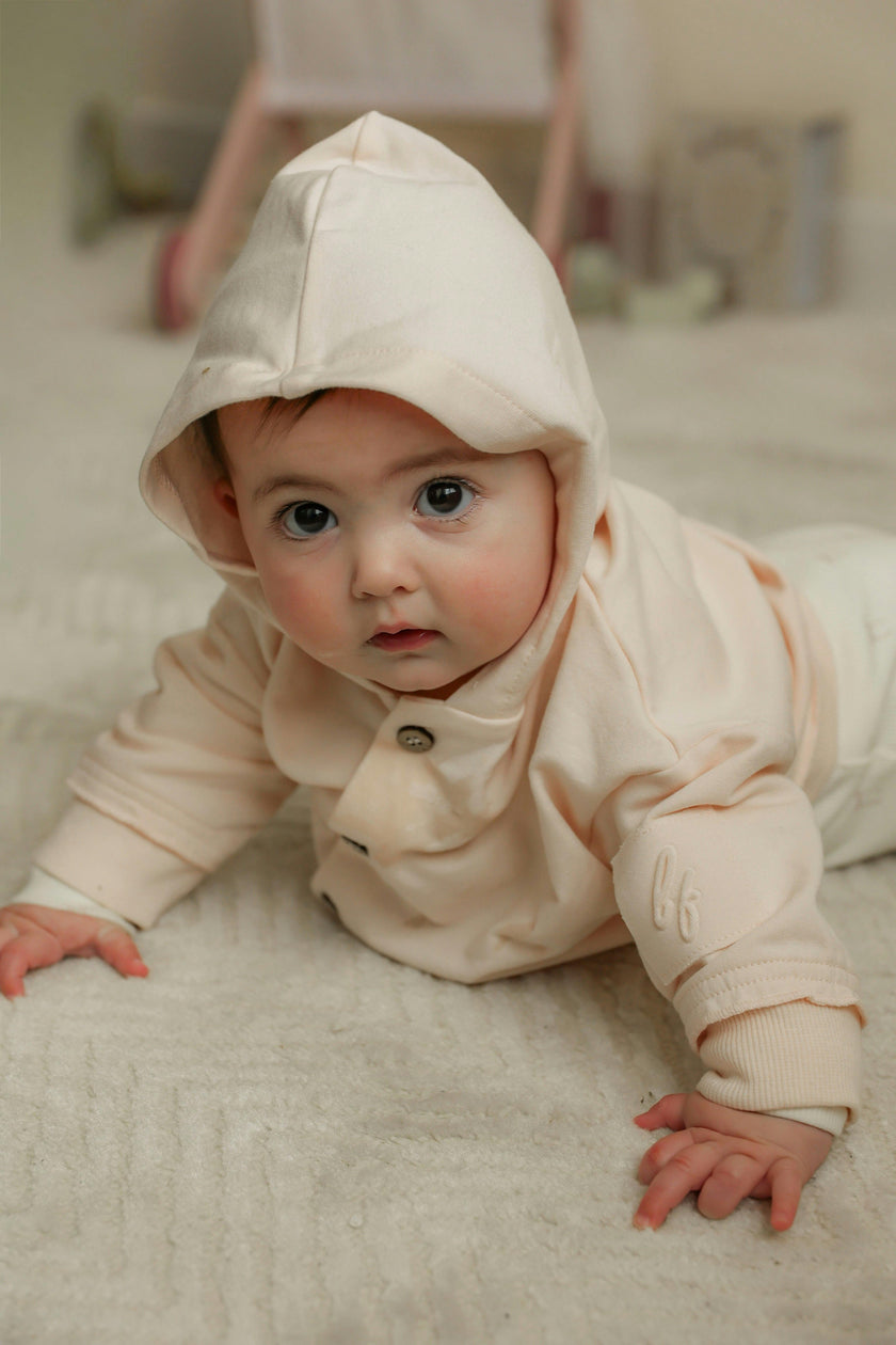 French Terry Baby Hood Jacket