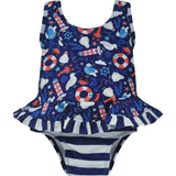 UPF 50+ Stella Infant Ruffle Swimsuit