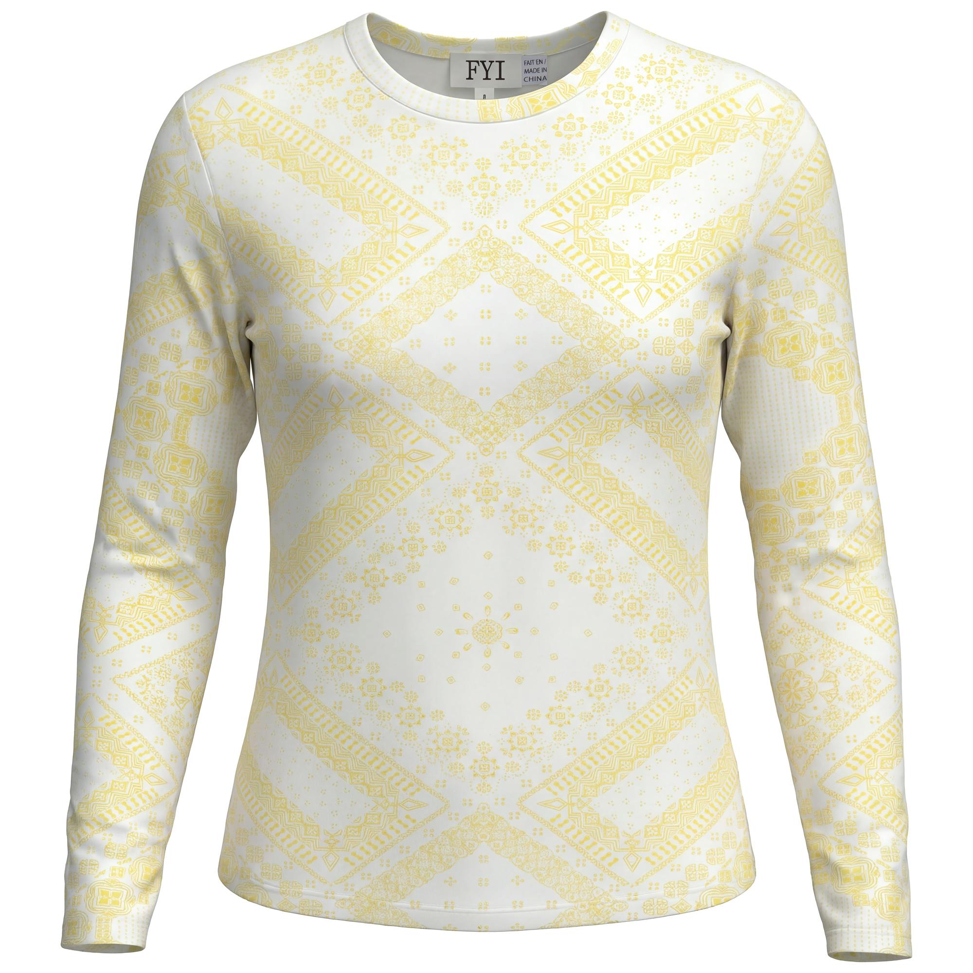 Mosaic Tile Print Top