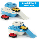 Ferry Boat - Blue & White