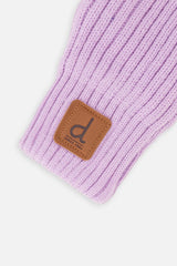 Knit Mittens Lavender