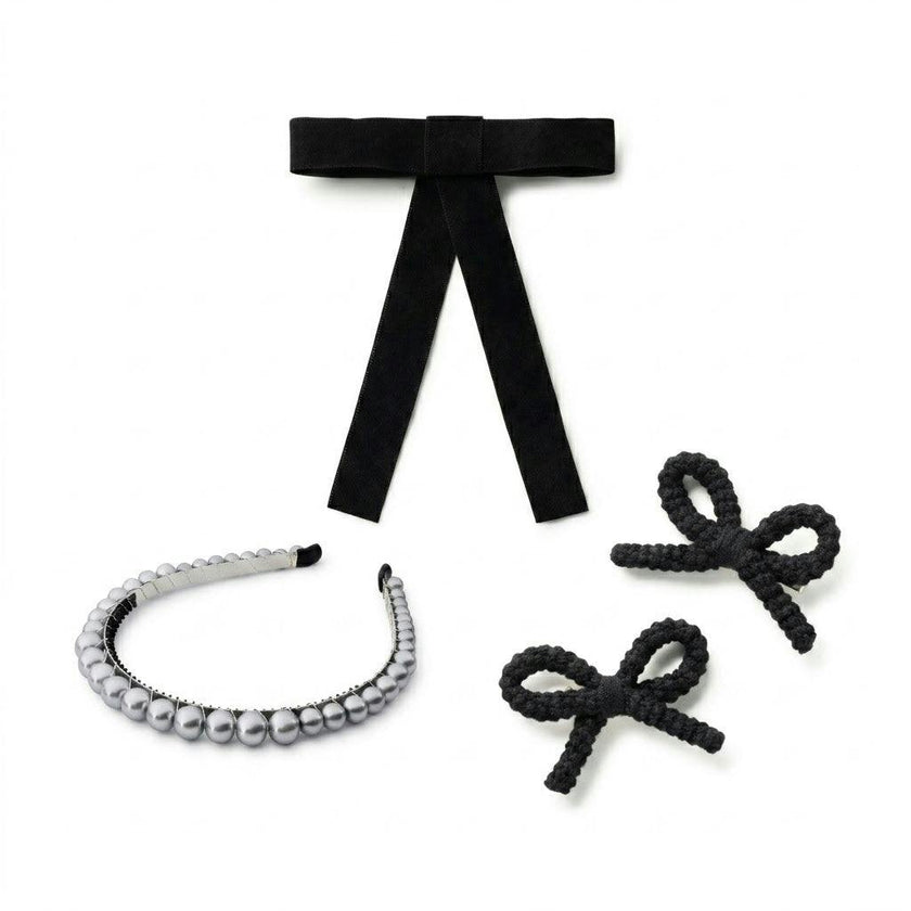 Halo Luxe Ultimate Styling Bundle - Comfortable Bands & Clips Set