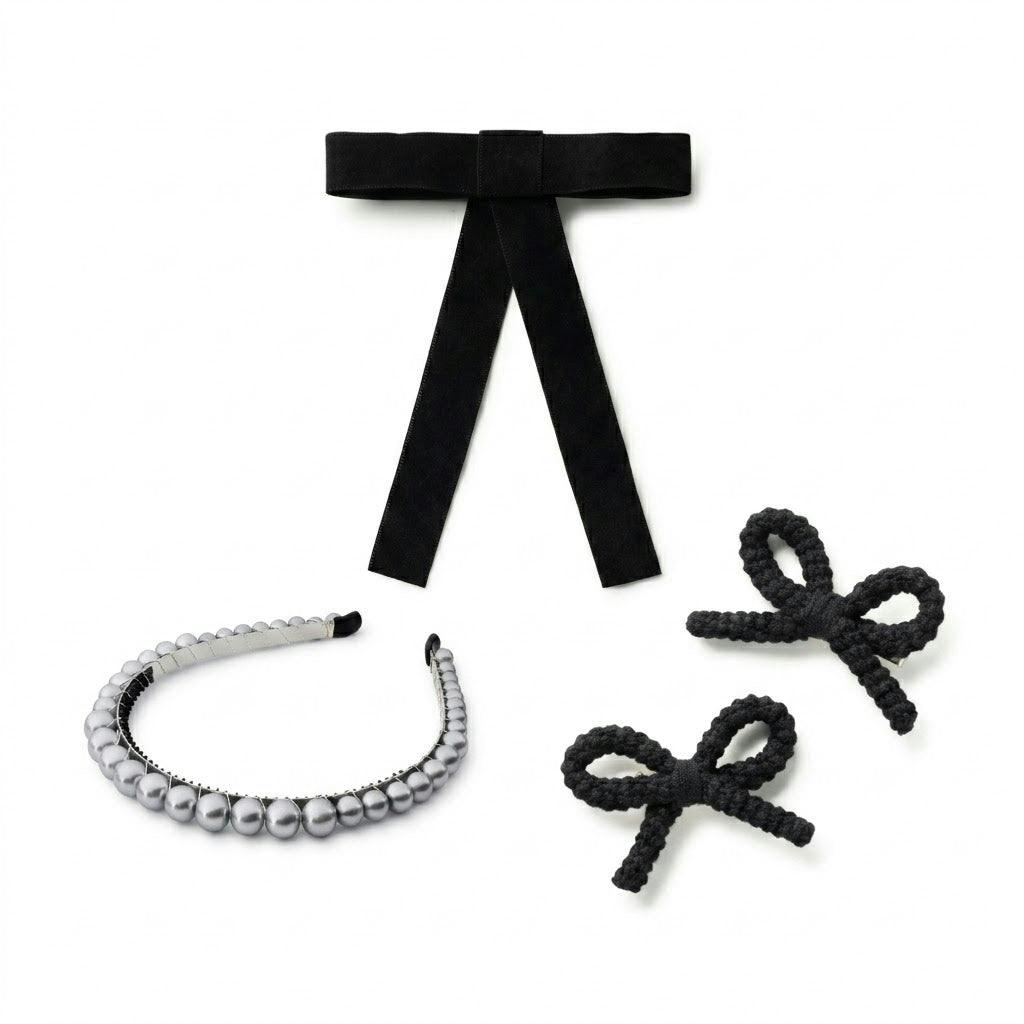 Halo Luxe Ultimate Styling Bundle - Comfortable Bands & Clips Set