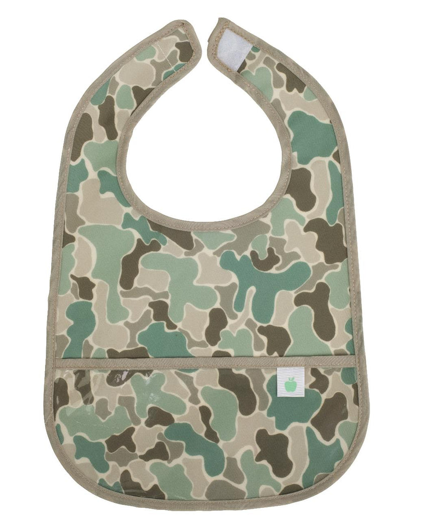 The Wipe It Bib in Camo