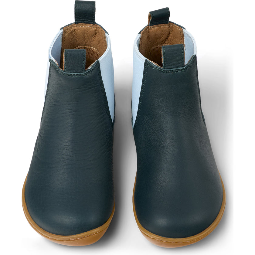 Kids Peu Leather Boots, Green