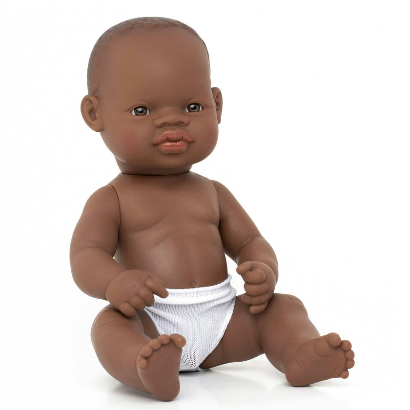 Baby Doll African Boy - 12 5/8"