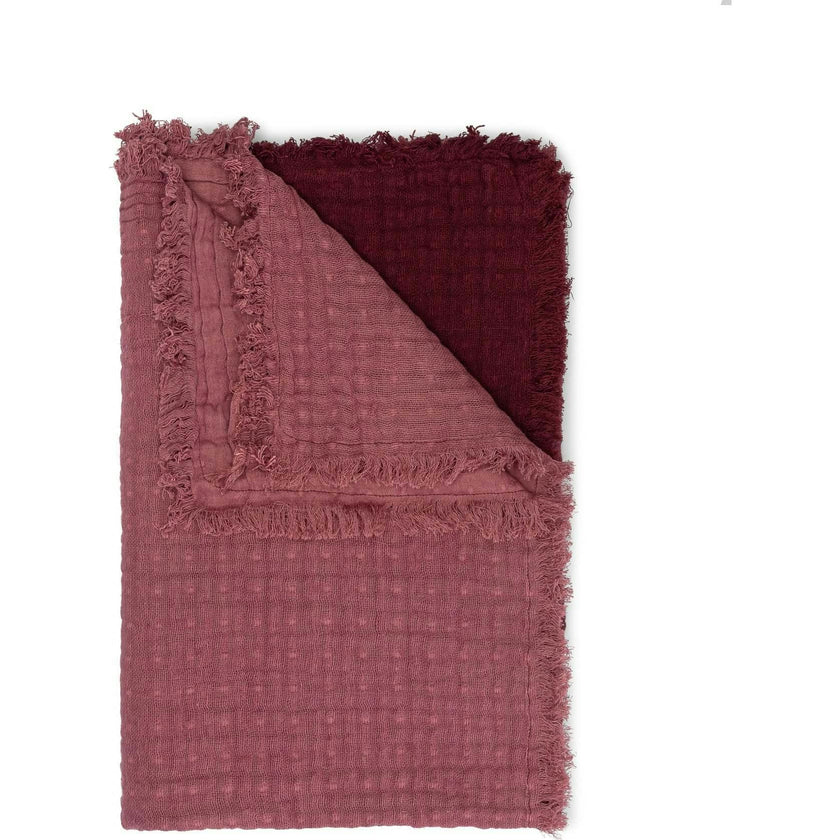 Multi-Layer Orchid Ombre Muslin Cotton Baby Blanket