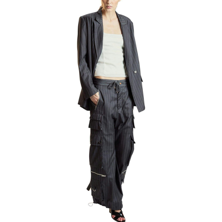 Pinstripe Blazer