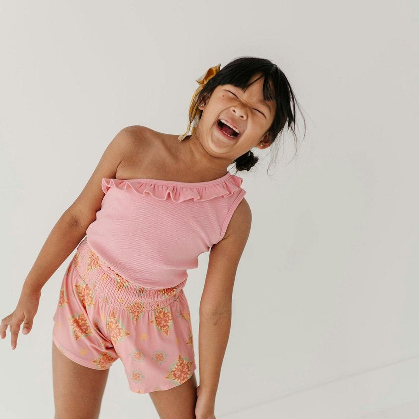 One-Shoulder Ribbed Tank