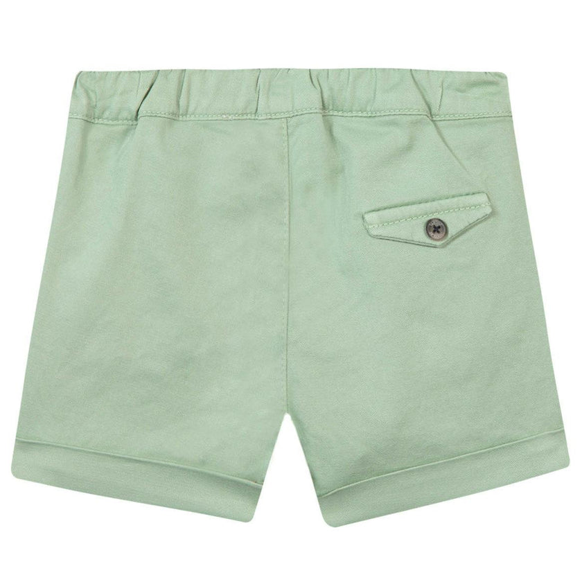 Preppy Mint Baby Shorts