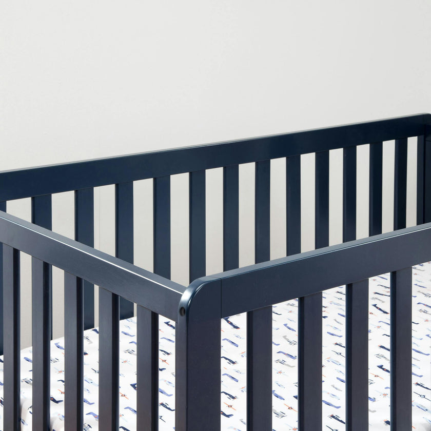 Colby 4-in-1 Low-profile Convertible Crib