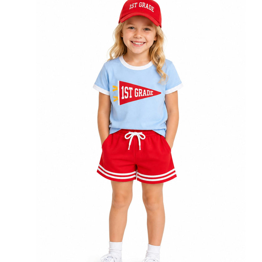Back-to-School 1st Grade Baseball Hat