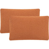 Set of 2 Soleil Solid Indoor/Outdoor Pillow