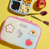 Rainbow Insulated Lunchbox With Patches